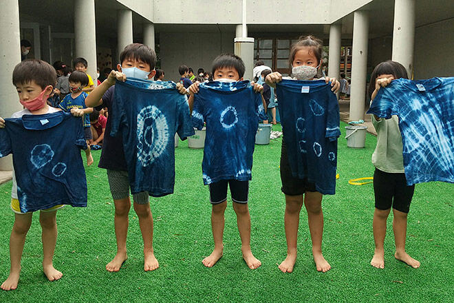 藍染めTシャツ完成